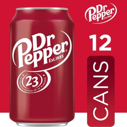 Dr Pepper Soda 12 fl. oz. cans